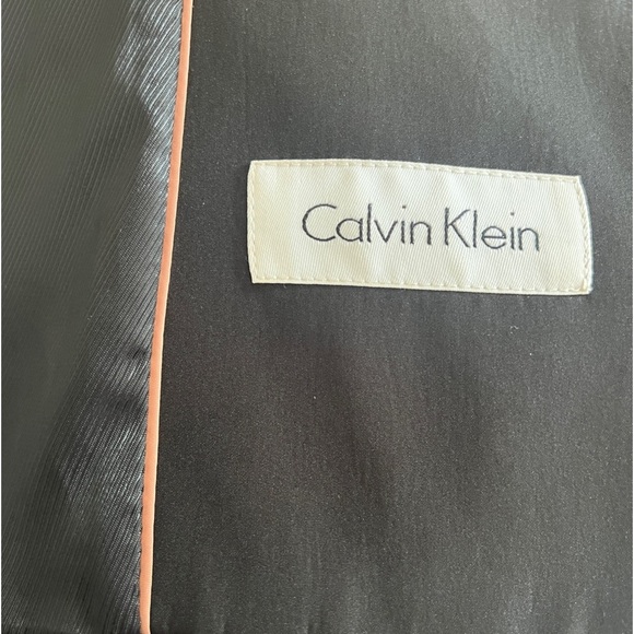 Calvin Klein belted trench-coat sz med - Picture 7 of 8